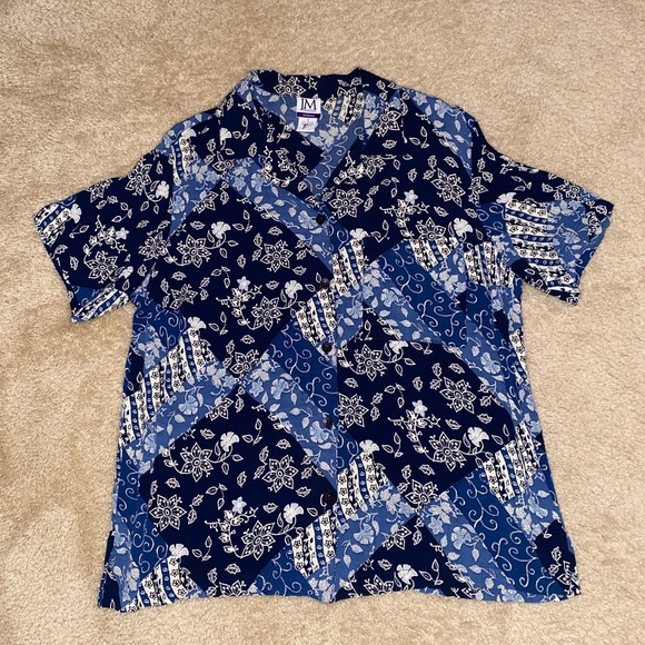 🔹JM Collection Button Down Top🔹 - Picture 7 of 10